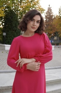 Rochie Shirring Fucsia