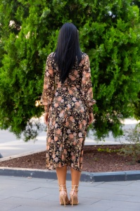 Rochie Cale Flower Print - Img 3