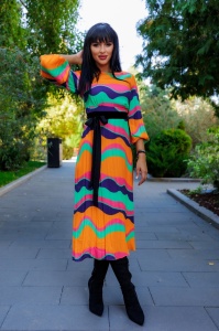 Rochie Colorfull Waves - Img 1
