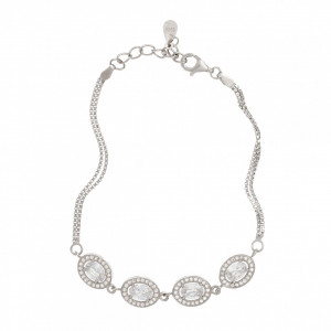 Bratara Dubla din Argint 925 5.7g - Img 1
