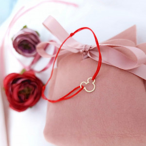 Bratara Soricel Desene Animate Clasic Collection din aur 14k - Img 3