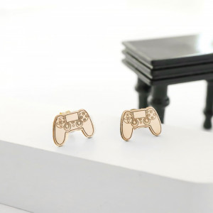 Cercei din aur 14k - Controller gaming - Img 4