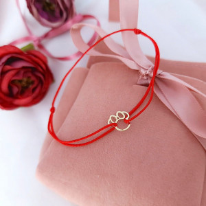 Bratara model soricel desene animate Clasic Collection din aur 14k - Img 3