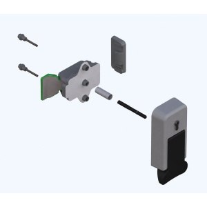 Maner / Inchizator tip clapeta usa frigorifica batanta 90 mm grosime / Model 2201