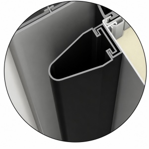 Bara palpatoare de siguranta (SAFETY EDGE) pentru usi glisante cu automatizare - Img 2