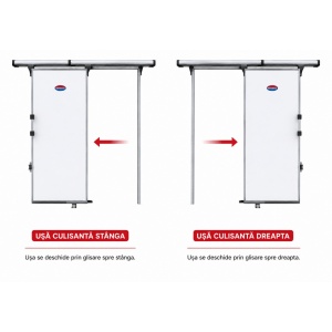 Usa frigorifica congelare | dim: 900 x 2000 | Model: CLASSIC 120 - Img 3