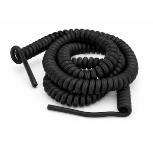 Cablu spiralat 3G1,5 - negru (lungime in extensie 1.5 m)