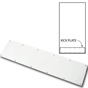 Kick plate / protectie din polietilena usi