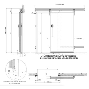 1600 X 2500 USA GLISANTA CONGELARE - STANGA / STOC - Img 2