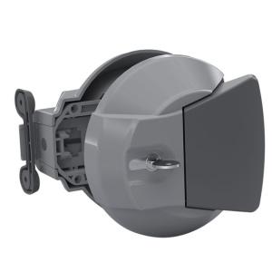 Lock for cold room doors (120 mm door blade tickness)
