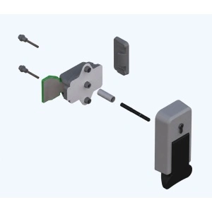 Maner / Inchizator tip clapeta usa frigorifica batanta 70 mm grosime / Model 2201