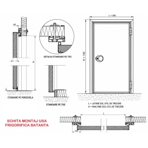 Usa frigorifica congelare | dim: 800 x 2000 | Model: CLASSIC 120 - Img 3