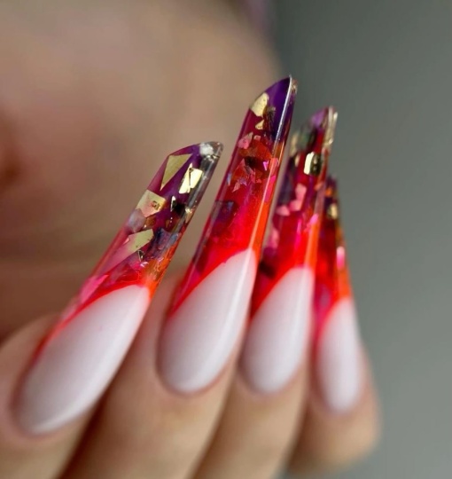 Paiete Glass Effect gold #1