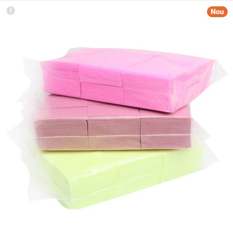 Servetele pentru unghii celuloza 1000 buc - Pink