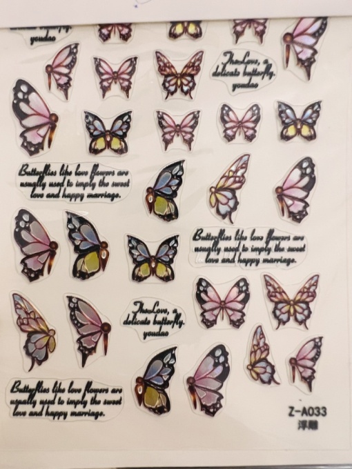Tatuaj decor unghii Z-A033