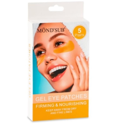 Patch-uri pentru ochi Mond'Sub, gel, pentru întărire și hrănire, Firming and Nourishing, 5 perechi