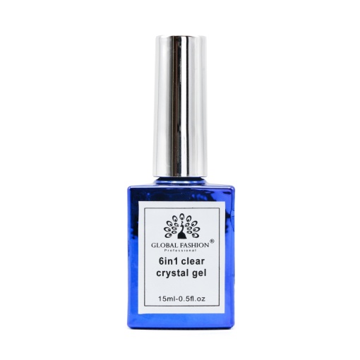 Gel pentru modelare Cristal Gel, 15 ml, transparent - TPO Free