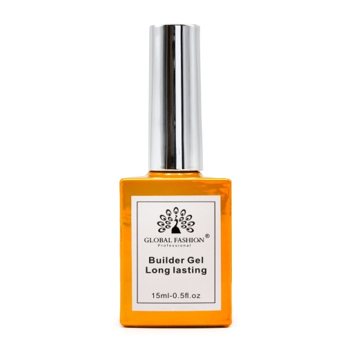 Gel pentru modelare Builder Gel Long Lasting, 15 ml, transparent - TPO Free