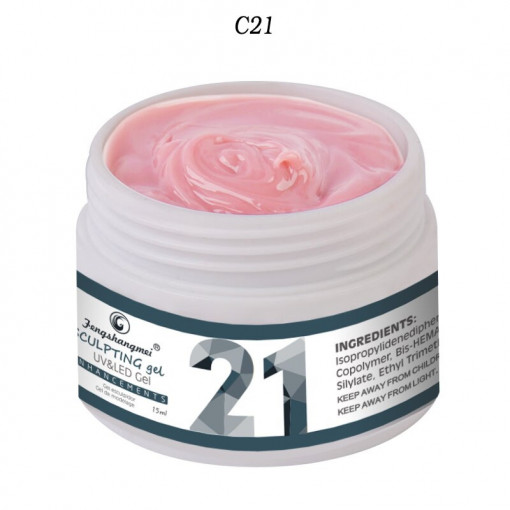 GEL UV CONSTRUCTIE FSM 50ML - NR 21 - TPO Free