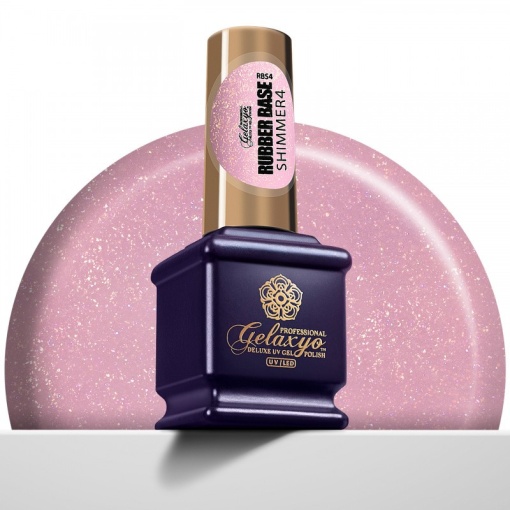 GELAXYO RUBBER BASE SHIMMER 4 15ml - TPO Free