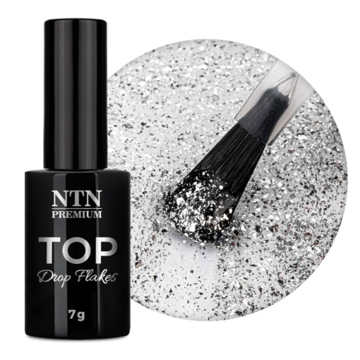 Top Drop Flakes Silver top no wipe NTN Premium TPO free
