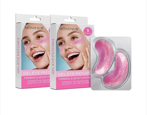 Patch-uri pentru ochi Mond'Sub, gel, pentru fermitate și hidratare, Firming and Moisturising, 5 perechi