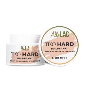 AlleLac Tixo Hard Builder Gel Light Nude 45g - Img 8