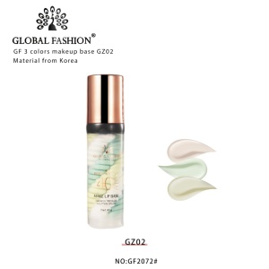 Bază de machiaj Global Fashion, 3 Spiral Skin Care, machiaj în 3 culori, cu SPF 40, GZ02