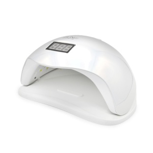 Lampa LED SUN 5 cu afisaj digital - 48 W - SILVER HOLO - Img 5
