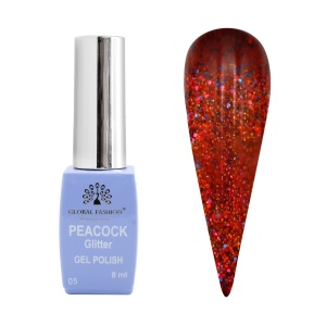 Oja Semipermanenta Peacock , Global Fashion 8 ML, 05 - TPO Free - Img 1