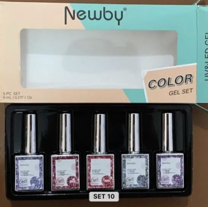 Oja semipermanenta profesionala Newby SET #10