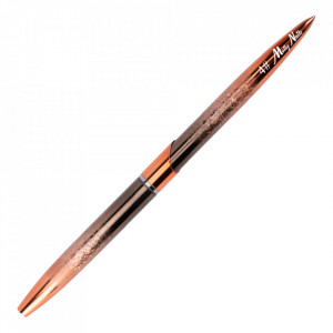 Pensula pentru unghii limba de pisica nr 4 Molly Nails gold - Img 3