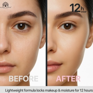 Primer de față Global Fashion, hidratant, Hydrating Makeup Primer Milk, GF 2069, 40 g - Img 4