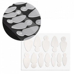 Soft Silicone French Pads pentru migdala - Img 1