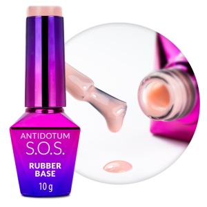 Base coat SOS Antidotum Molly Nails Rosy Mist 10g 