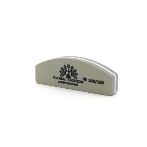 Buffer pentru unghii, mini, granulatie 100/180, gri