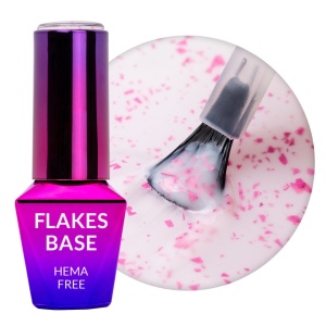 Flakes Rubber Base MollyLac Hema Free - Milk&Pink