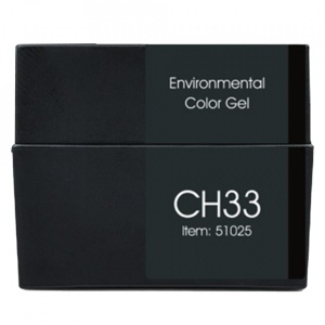 Gel color Canni Mud, verde sidefat, 5 ml, CH33