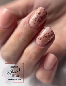 Gummy Base B nails, Beige