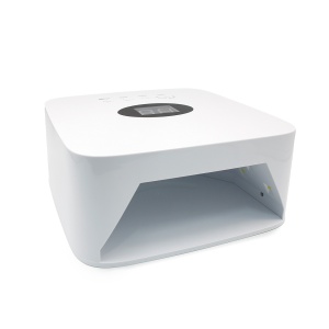 Lampa unghii S50, Led/UV, 54W, Alba, Cordless