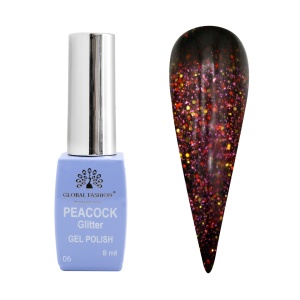 Oja Semipermanenta Peacock , Global Fashion 8 ML, 06 - TPO Free - Img 1