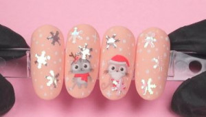 Paiete snowflakes silver holo #3 - Img 2