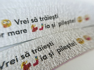 PILA UNGHII GLOBAL FASHION SEMILUNA 80/80 - VREI SA TRAIESTI PE PICIOR MARE? - Img 2