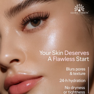 Primer de față Global Fashion, hidratant, Hydrating Makeup Primer Milk, GF 2069, 40 g - Img 5
