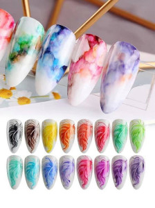 Water Ink MollyLac ART acuarela pentru decoratiuni Hema / di-Hema free No 25 - Img 2