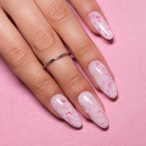 Flakes Rubber Base MollyLac Hema Free - Milk&Pink