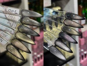 Ojă semipermanentă Obsidian Cat Eye Gel Global Fashion, 8ml, 001 - TPO Free - Img 1