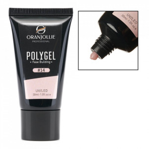 Polygel Oranjollie TPO Free 014 light pink - Img 1