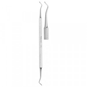 Ridicator de colt/unghii, ingust, cu doua capete