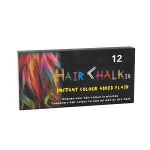 Set creta colorata pentru par HairChalk 12 buc - Img 3